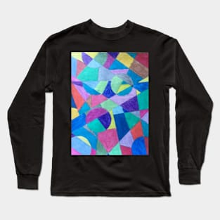 More Geometric Colors Long Sleeve T-Shirt